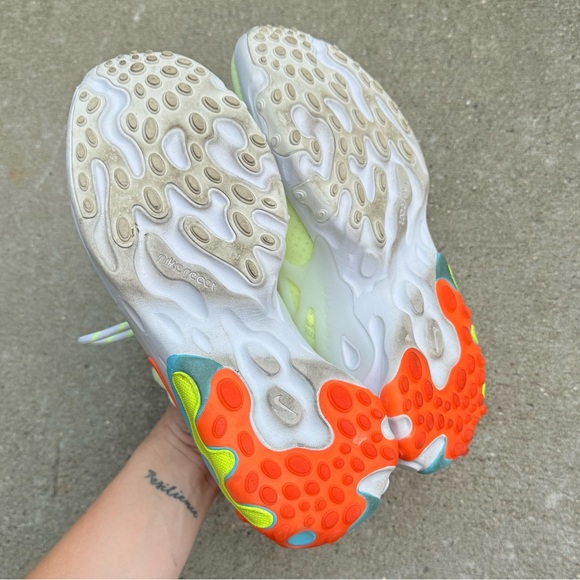 Nike React Presto 'Psychedelic Lava' Athletic Sneakers Womens size 7 - Picture 6 of 9